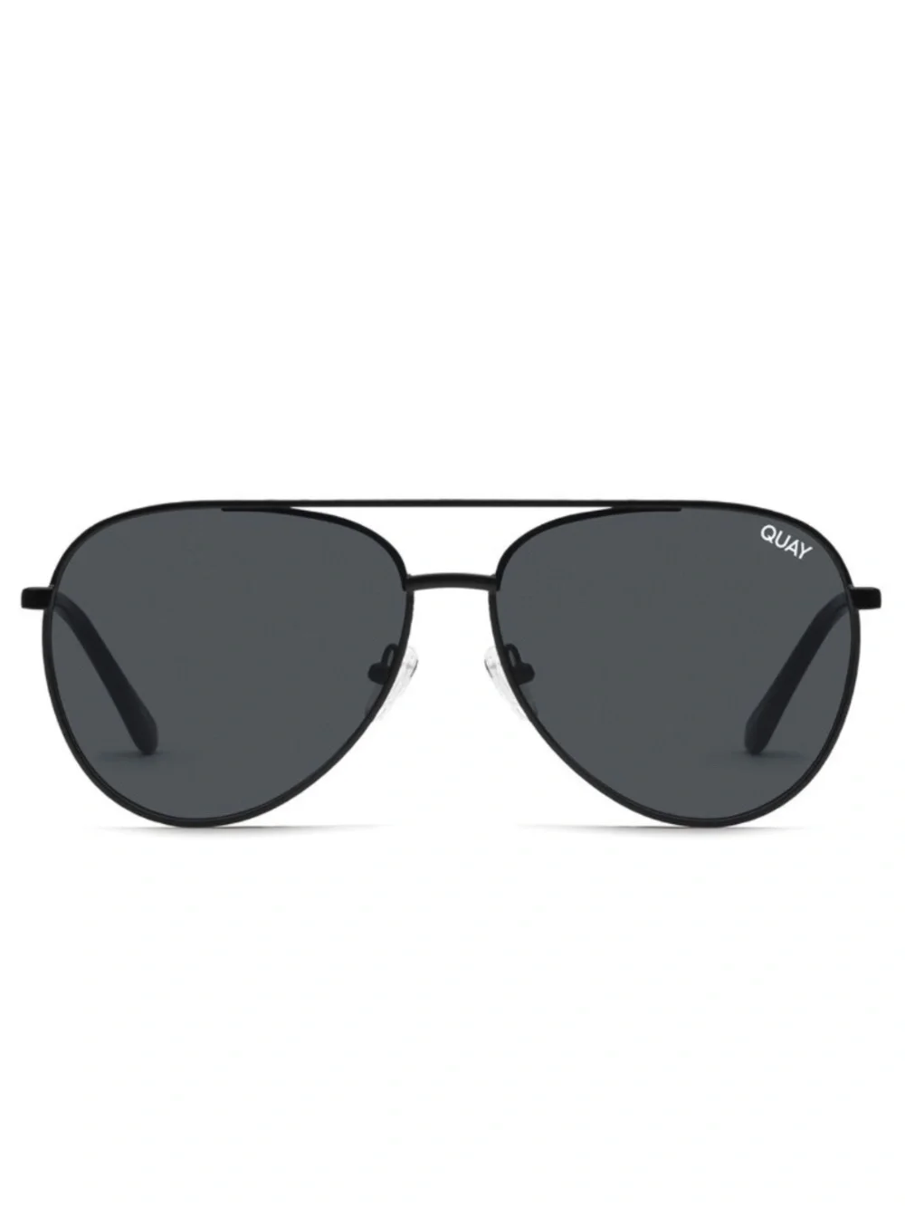 NEW Quay Starry Eyed Sunglasses Black/Smoke